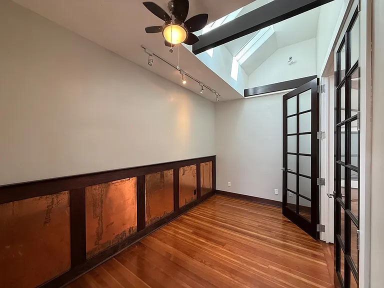 Den with skylight