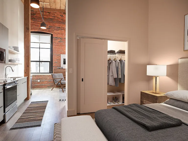 Studio lofts are thoughtfully designed