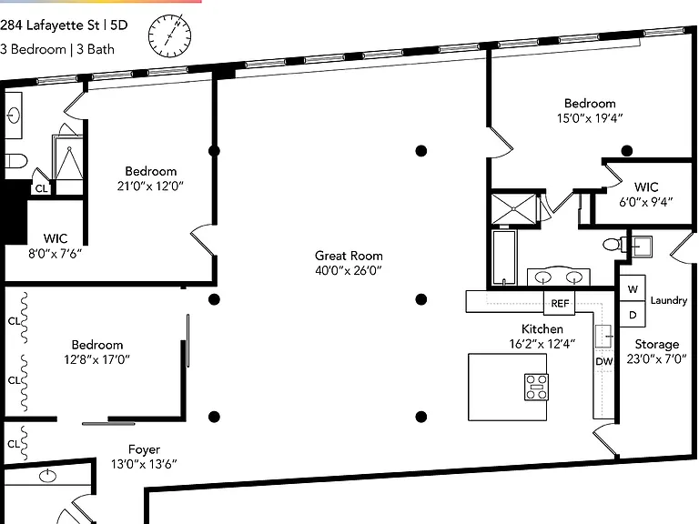 284 Lafayette St #5D — Photo 2