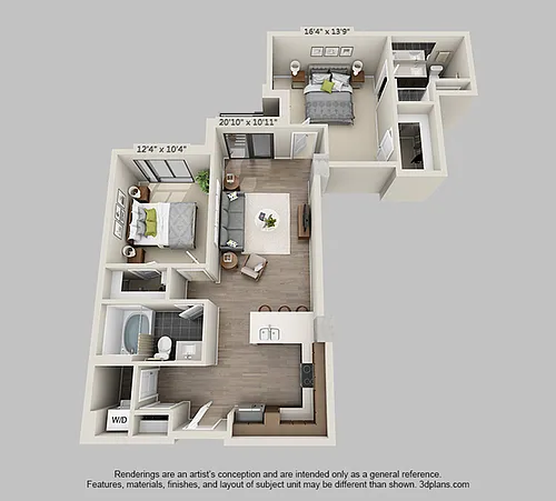 Floor plan B2A