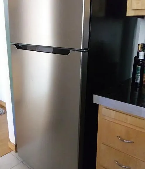 NEW Stainless Steel Fridge