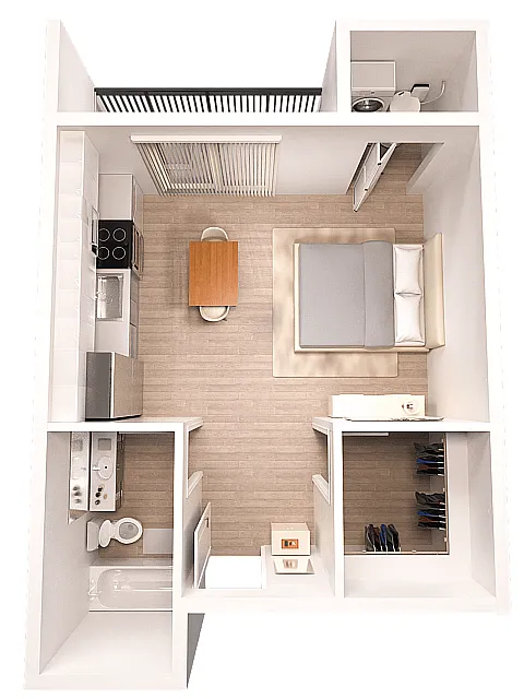 Floor plan The Flame
