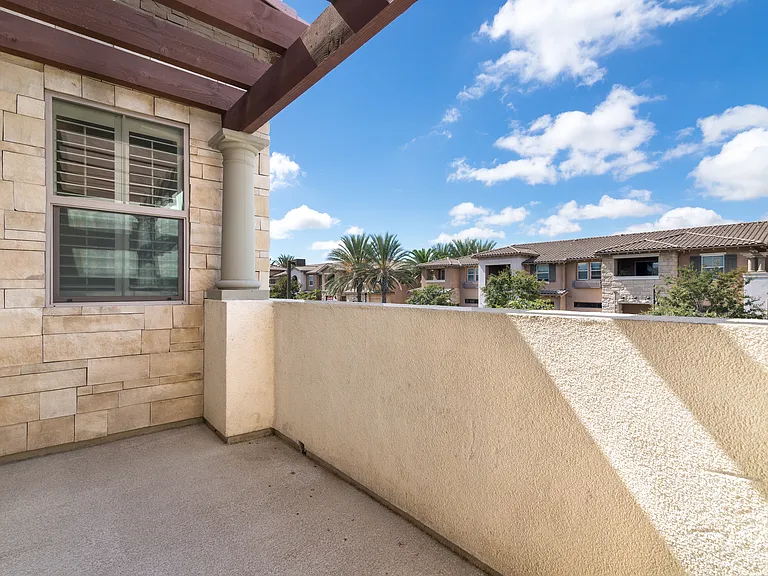 Balcony off Dining Room