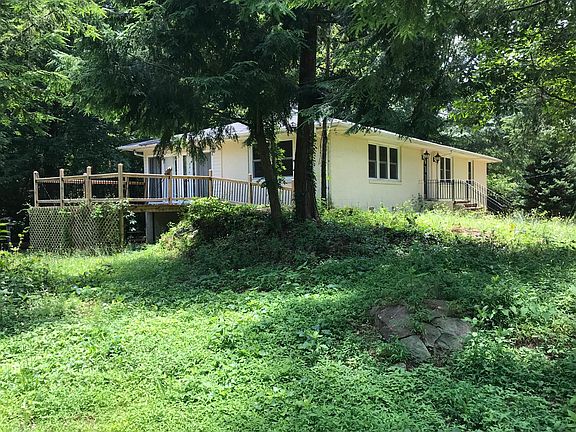 View of deck off house 