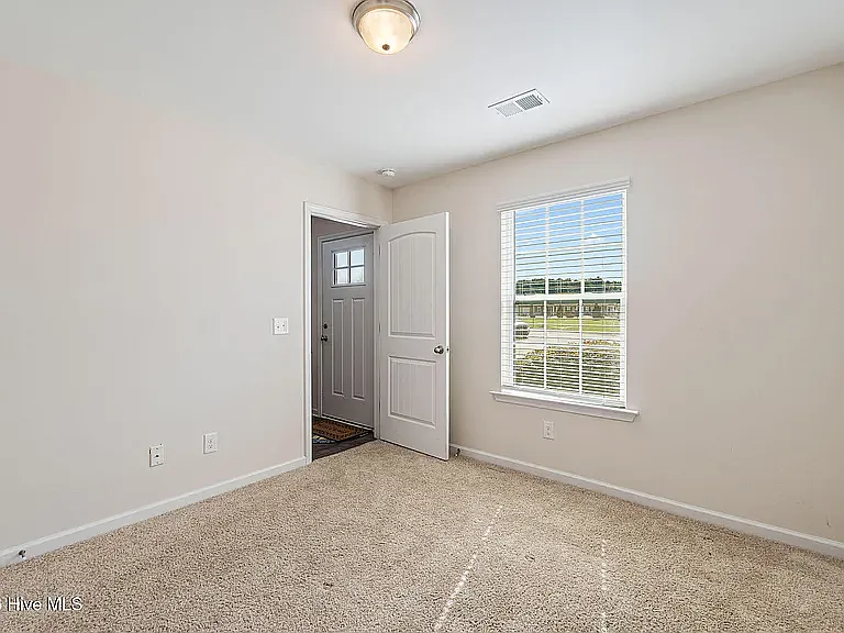 Front guest bedroom - door view.