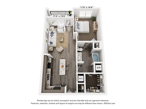 Floor plan A10