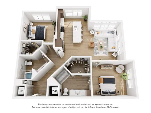 Floor plan B3