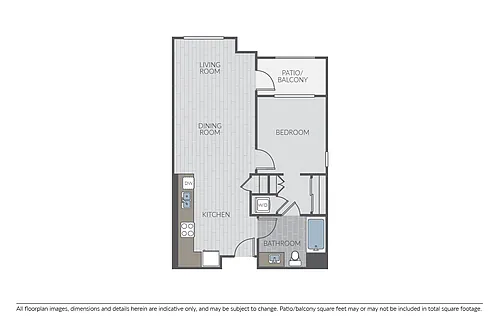 Floor plan Plan 1C
