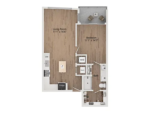 Floor plan A4