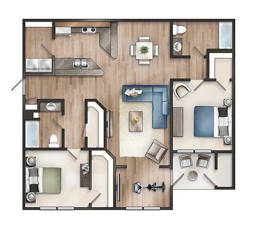 Floor plan The Sycamore