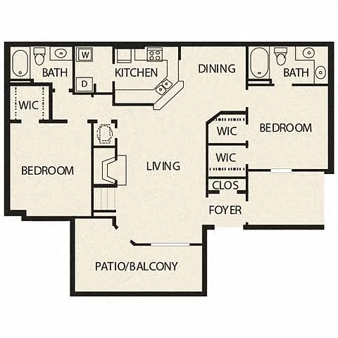 Floor plan B3