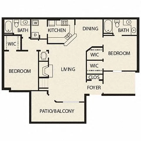 Floor plan B3