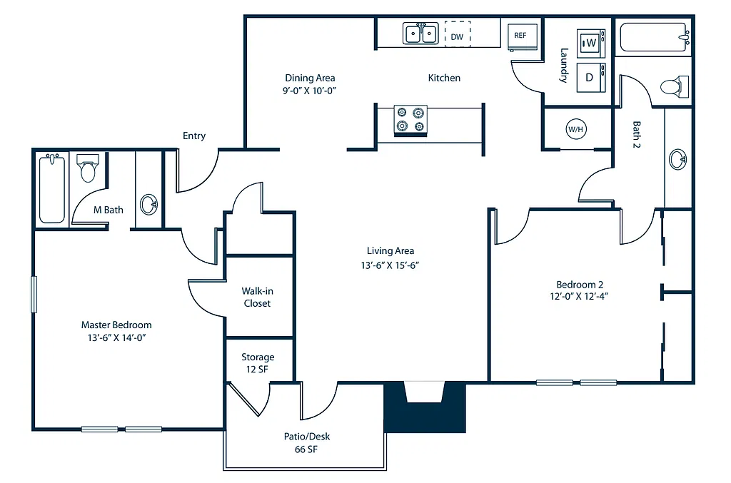 Floor plan B1
