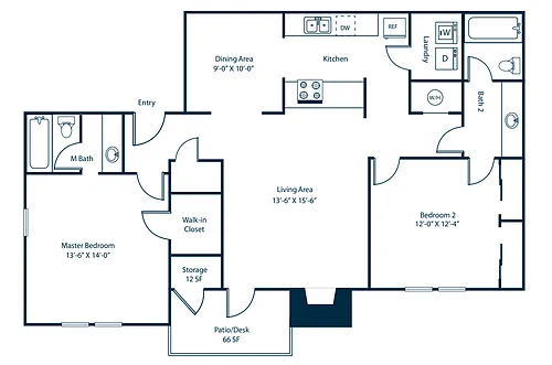 Floor plan B1