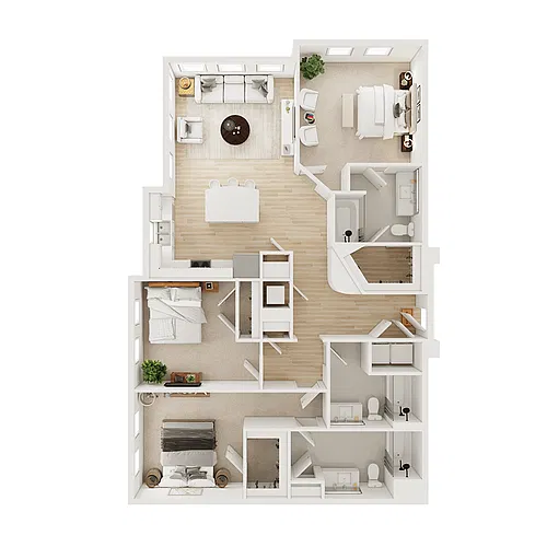 Floor plan Ivanhoe