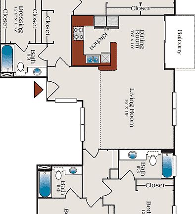 3rd image of 1210 W Adams Blvd APT 206