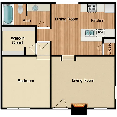 Floor plan Plan 1