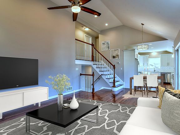 Living/Dining open to Kitchn