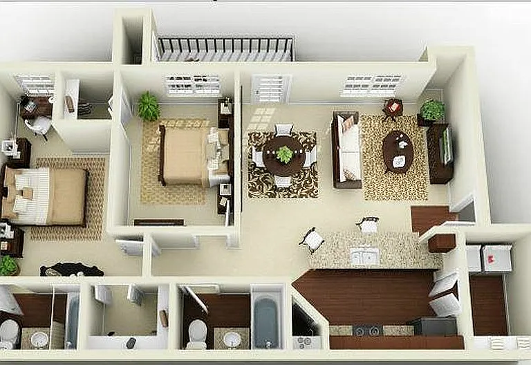 Jamestown Place Apartments Bossier City — Photo 41