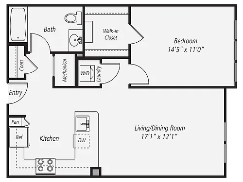 Floor plan A1-780