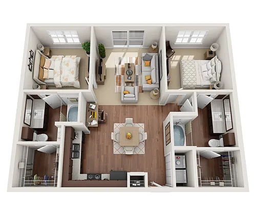 Floor plan B1 Juliette