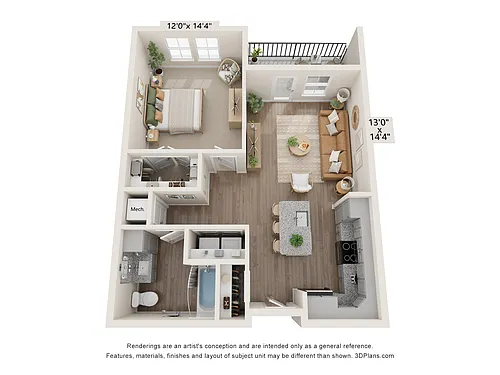 Floor plan Catawba