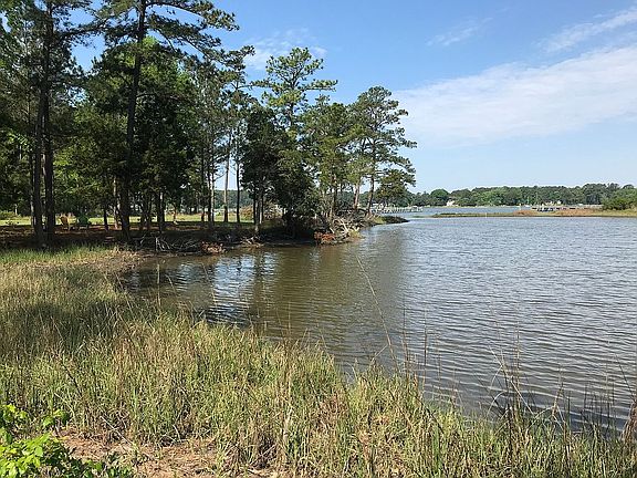 Marsh cut thru in distance