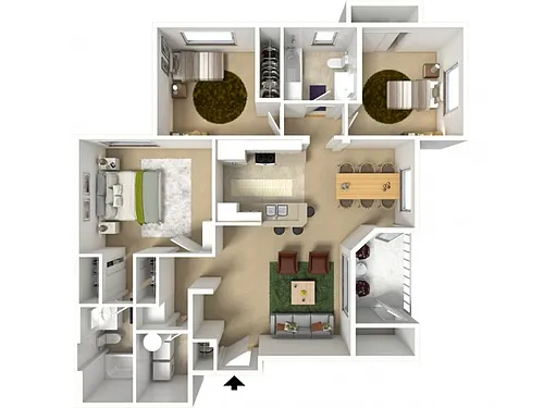 Floor plan Cottonwood