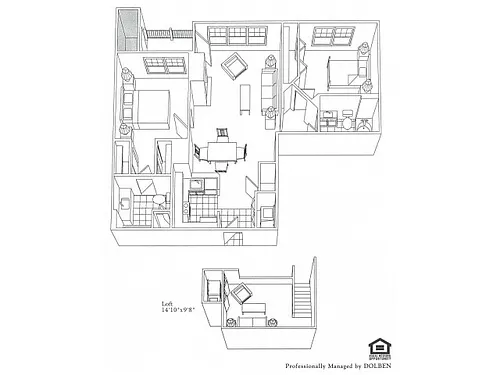 Floor plan Madison Loft
