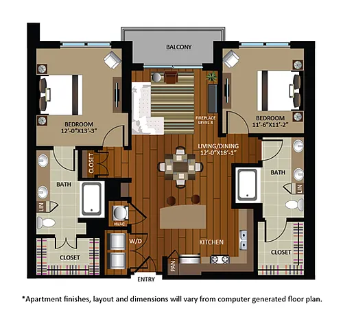Floor plan B3A