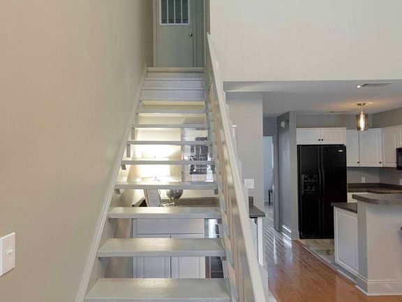 Staircase to upstairs bedroom