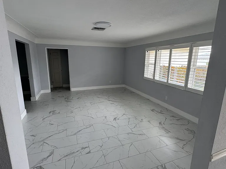 Living room from foyer