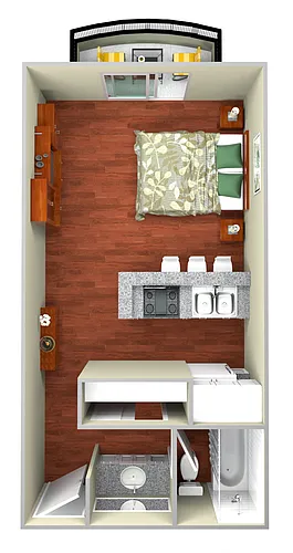 Floor plan Amsterdam