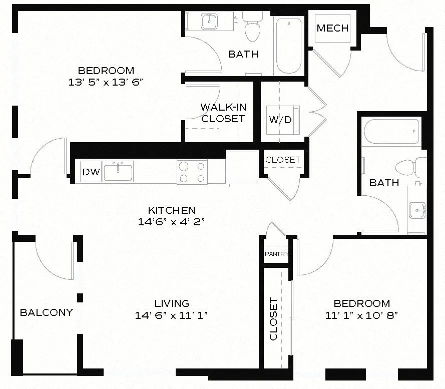Floor plan B2