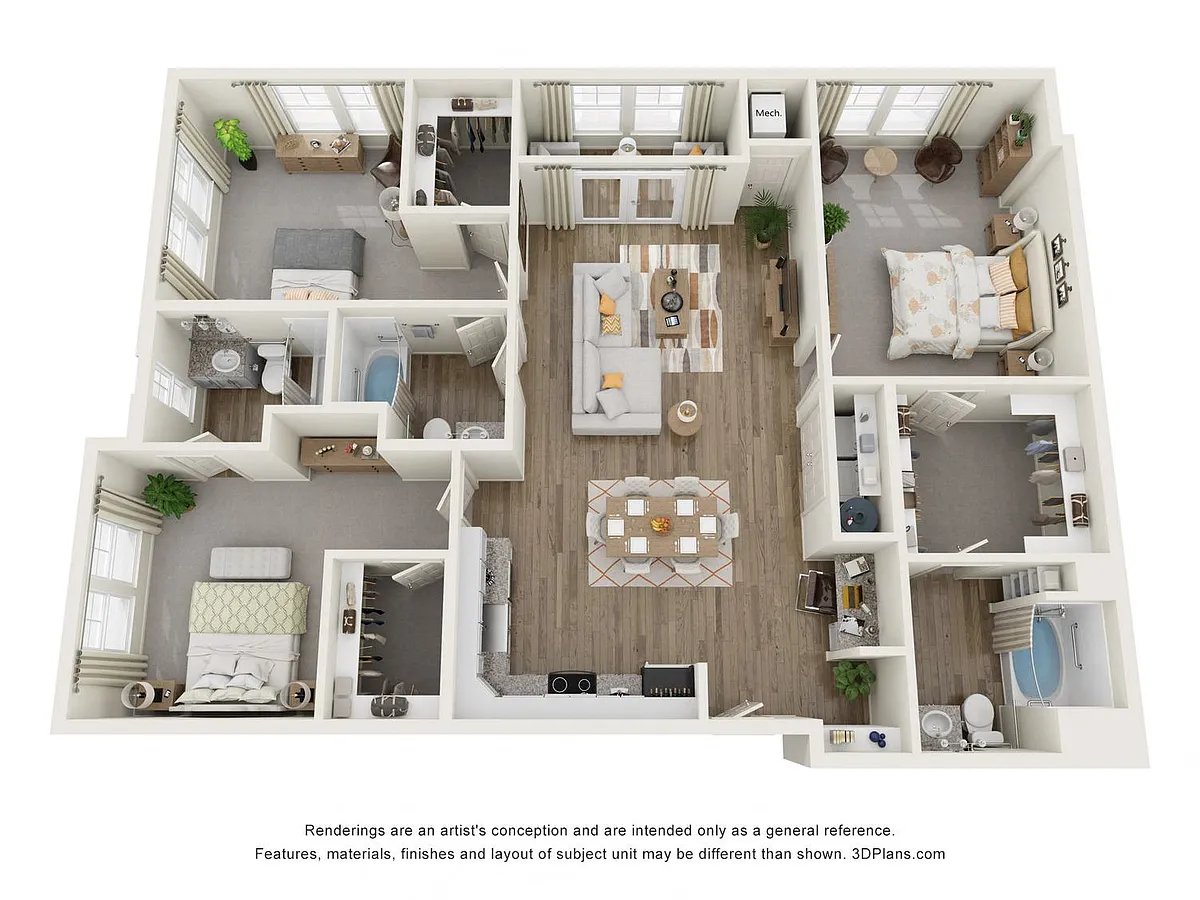 Floor plan Tupelo