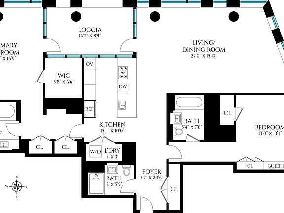 2nd image of 101 Warren St APT 2350