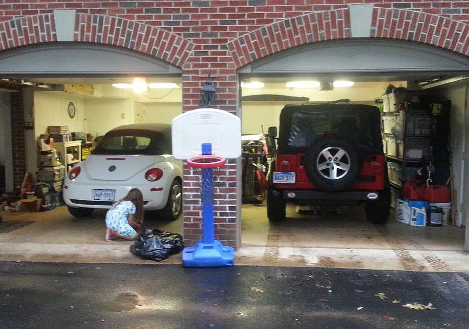 two car garage
