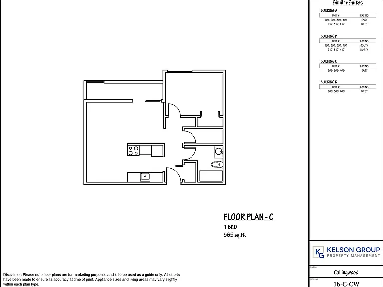 1 Bedroom