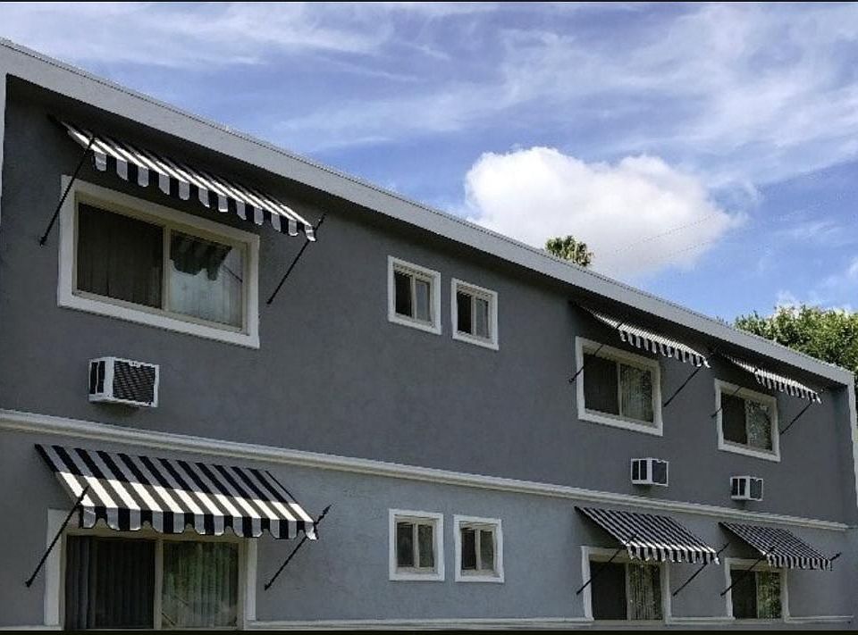 Newly updated facade and landscaping.