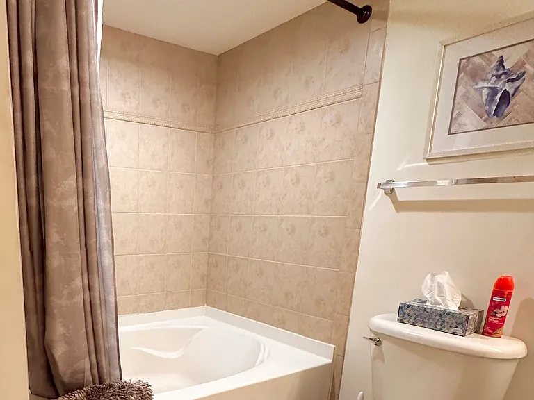 Roman soaking garden tub