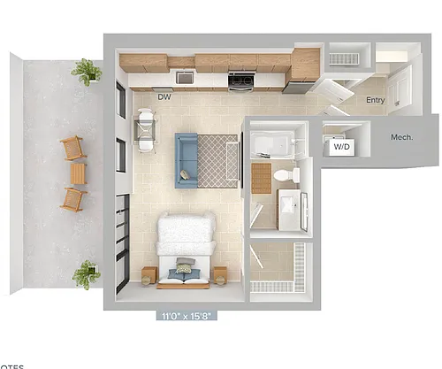 Floor plan S1