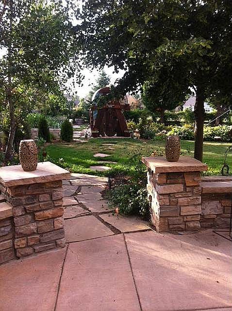 back yard