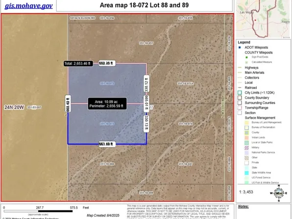 18072 N Eldon Rd, Dolan Springs, AZ 86441
