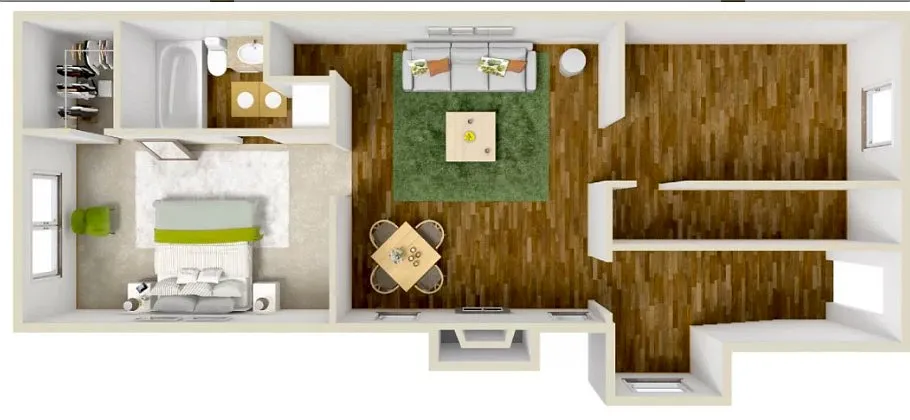 Floor plan A1P