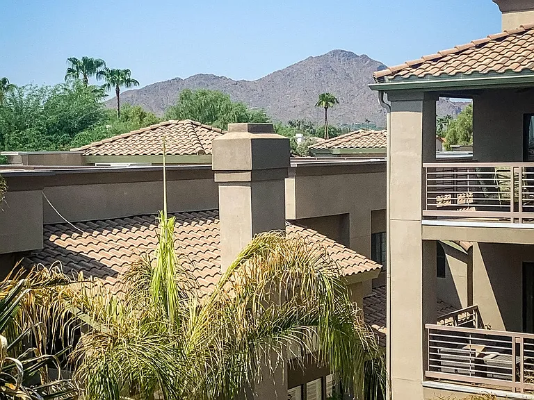 Mountain views from your private balcony!