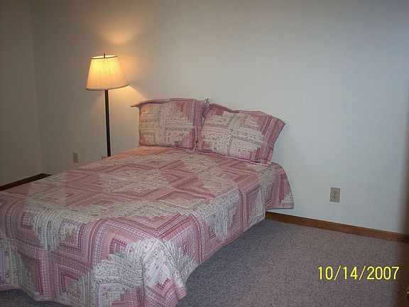 Master Bedroom with new carpet