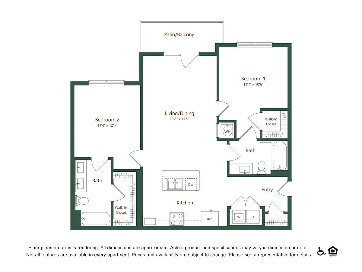 Floor plan B2