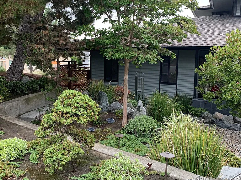 Casita attached to the side of a 2.8 million dollar property in a peaceful neighborhood setting.