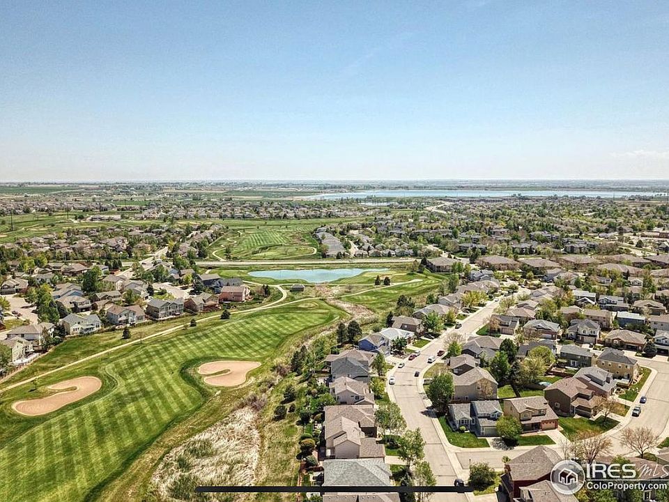 Arial view of neighborhood