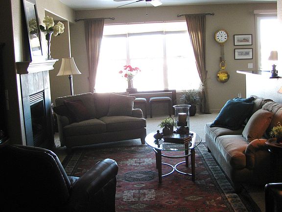 Great room backs to open space